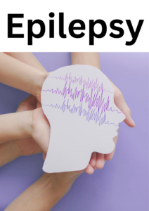 "Brain scan highlighting regions affected by epilepsy seizures"